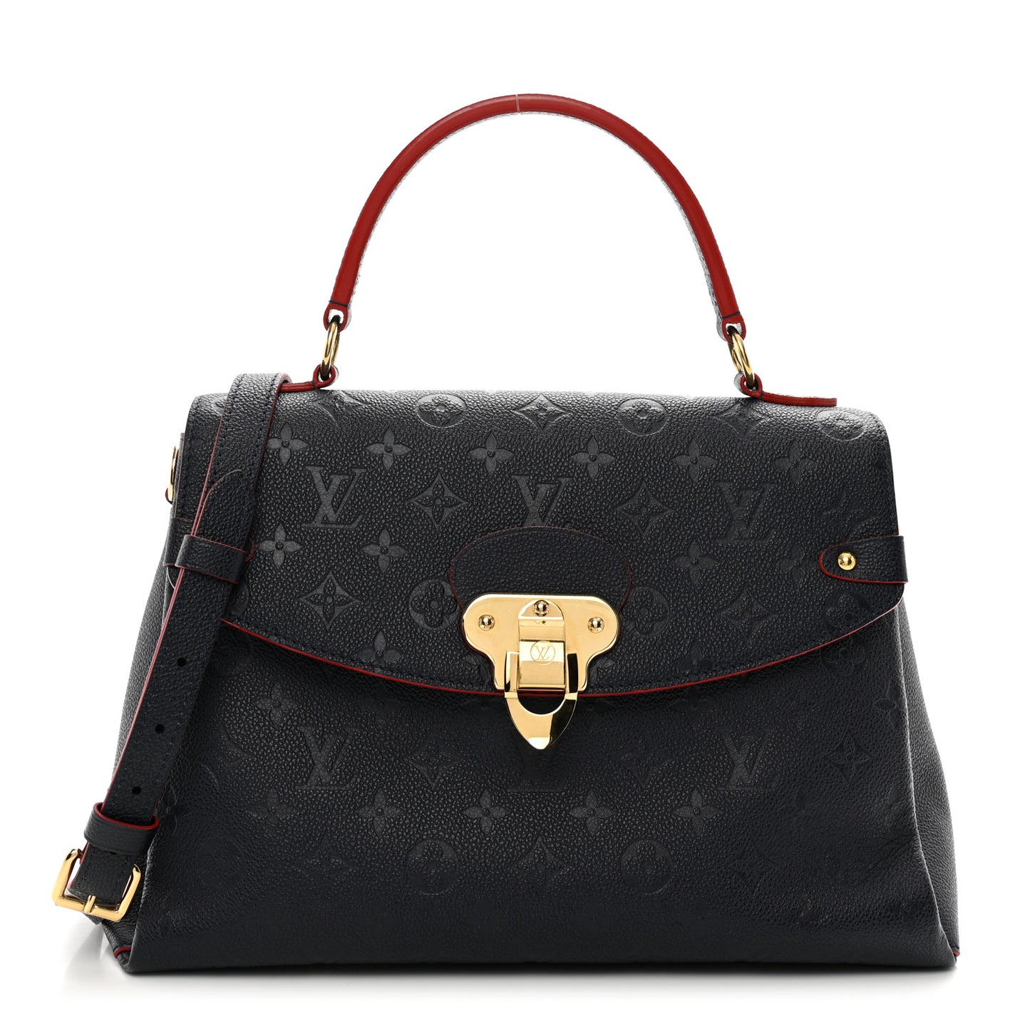 Empreinte Georges MM Marine Rouge