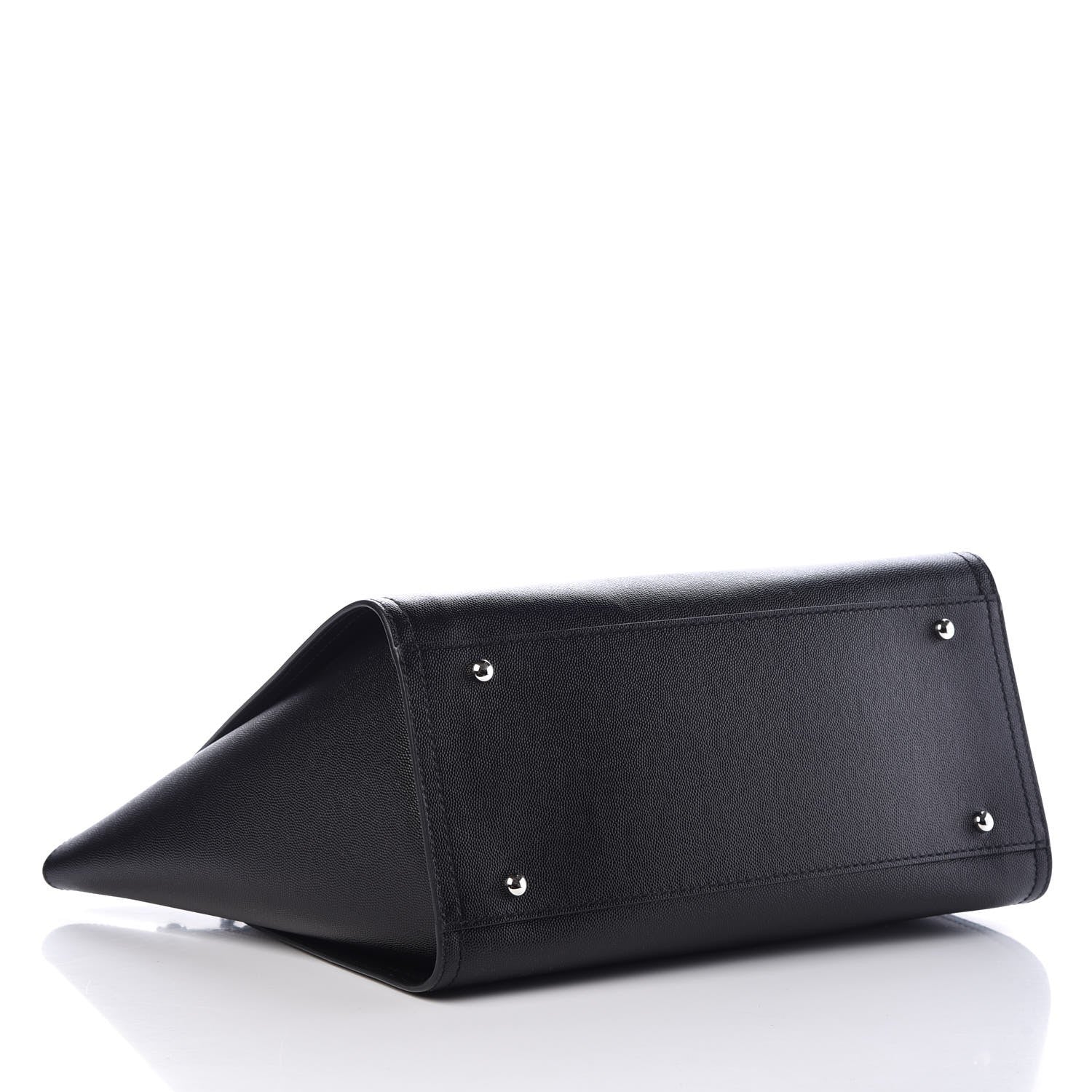 Chanel Caviar Small Studded Deauville Tote Black 5 of 8