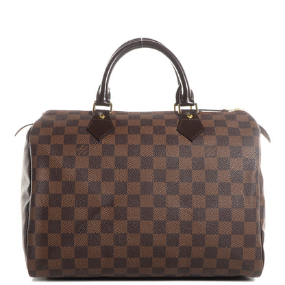 Louis Vuitton Damier Ebene Speedy 30 1 of 7