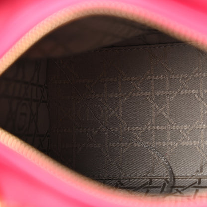 Christian Dior Lambskin Cannage Medium Lady Dior Fuchsia 9 of 12