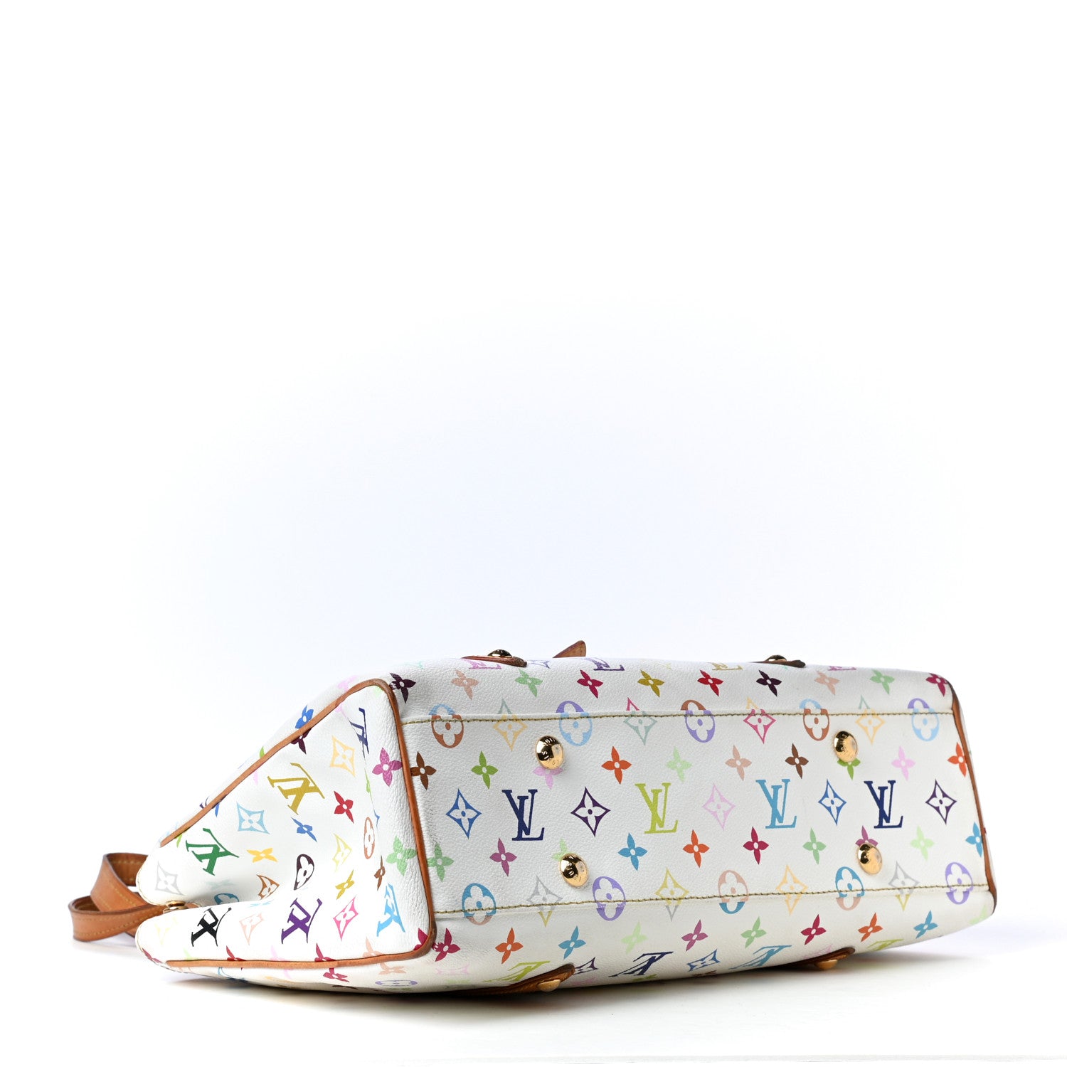 Louis Vuitton Monogram Multicolor Aurelia MM White 3 of 4