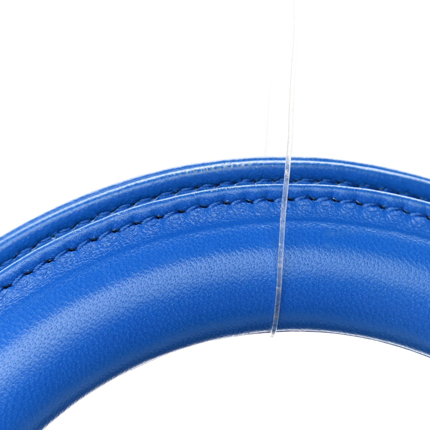 Lambskin Cannage Medium Lady Dior Blue Persan