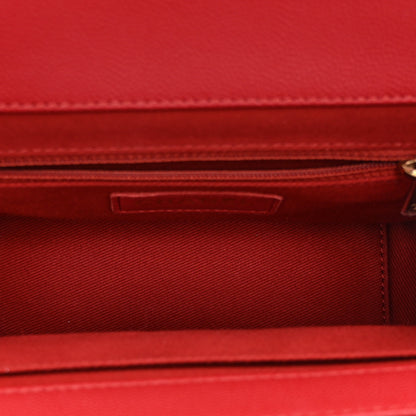 Chanel Caviar Quilted Small Business Affinity Flap Red 5 of 11