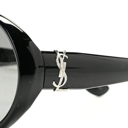 Saint Laurent Round SL M1 Sunglasses Black 3 of 8