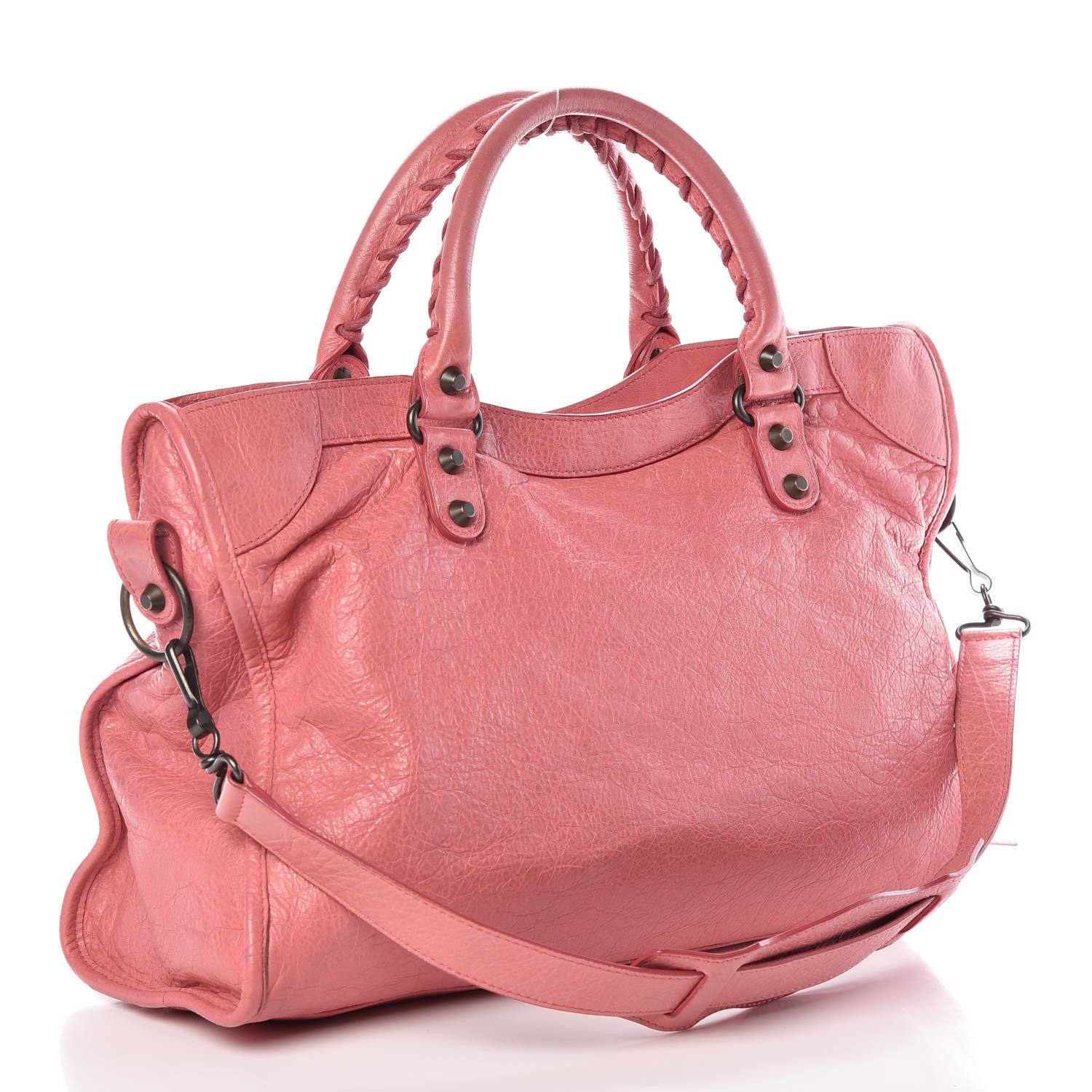 Balenciaga Agneau Classic Hardware City Rose Bombon Raspberry 4 of 12