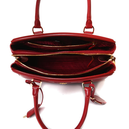 Prada Saffiano Lux Parabole Tote Fuoco 5 of 11