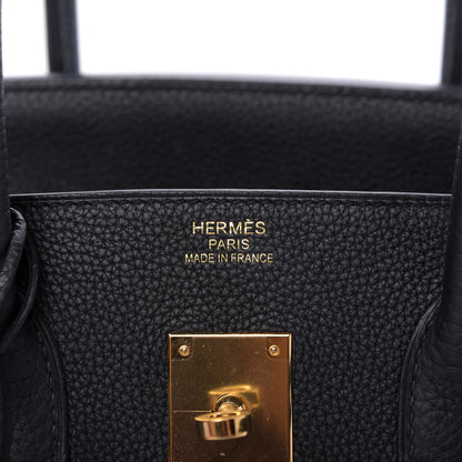 Hermes Togo Birkin 35 Black 8 of 11
