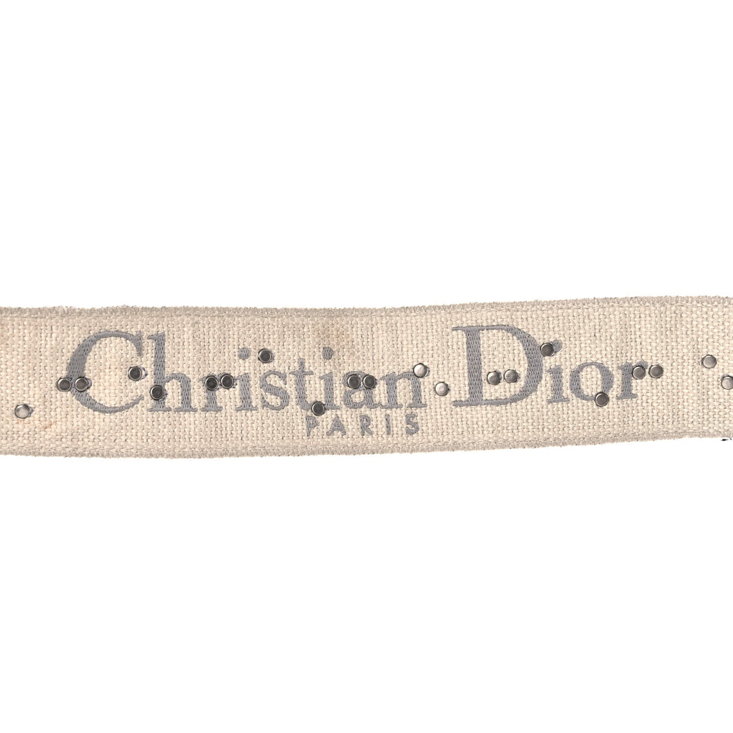 Christian Dior Oblique Studded Shoulder Strap Gris Multicolor 5 of 6