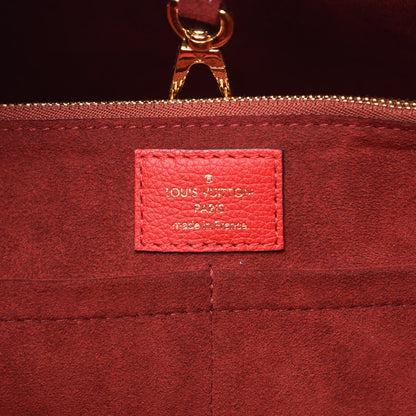 Louis Vuitton Calfskin Monogram Kimono Tote Cherry 6 of 11