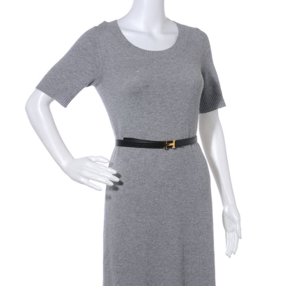 Hermes Box Courchevel Reversible Constance 18mm H Belt Noir Gold 70 2 of 7