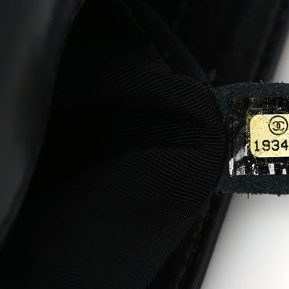 Chanel Lambskin Perforated Quilted New Medium Boy Flap Black 7 of 11