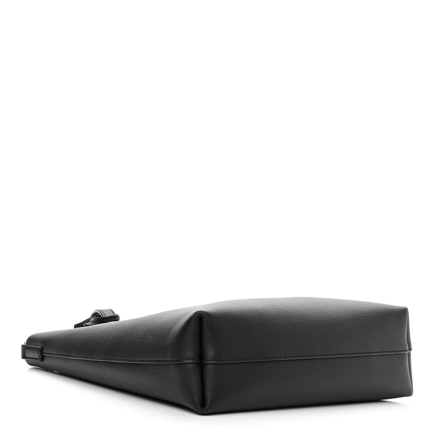 Calfskin Toy Shopping Tote Black
