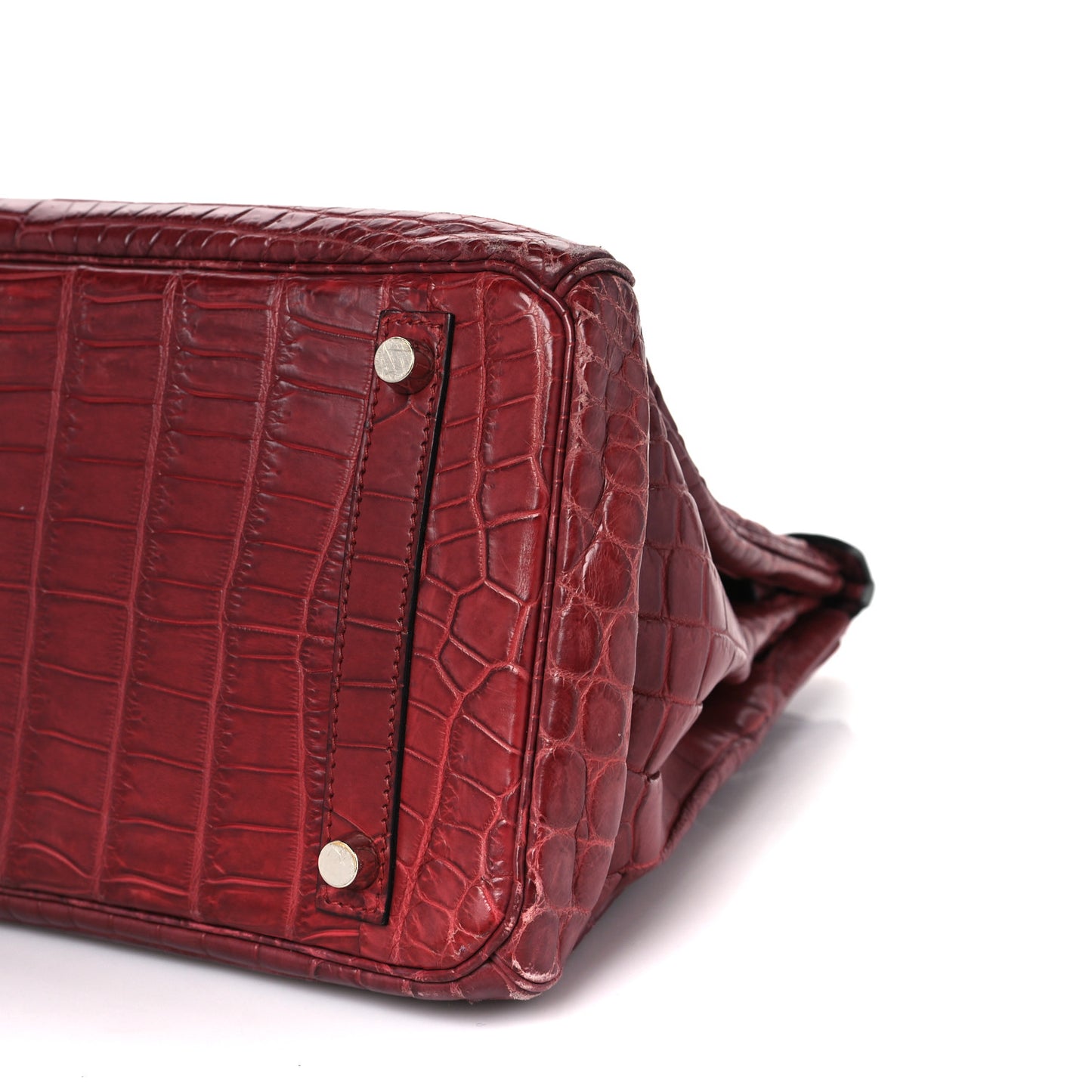 Matte Niloticus Crocodile Birkin 30 Rouge H