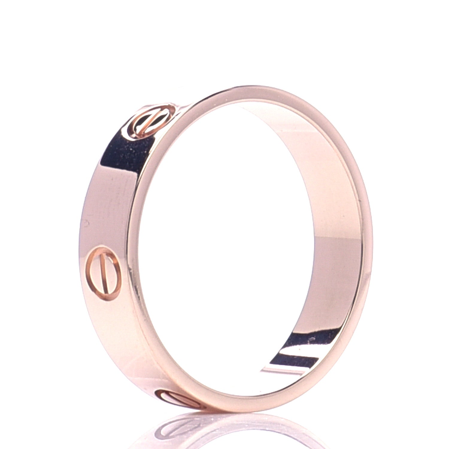 Cartier 18K Pink Gold 5.5mm LOVE Ring 67 11.75 5 of 6