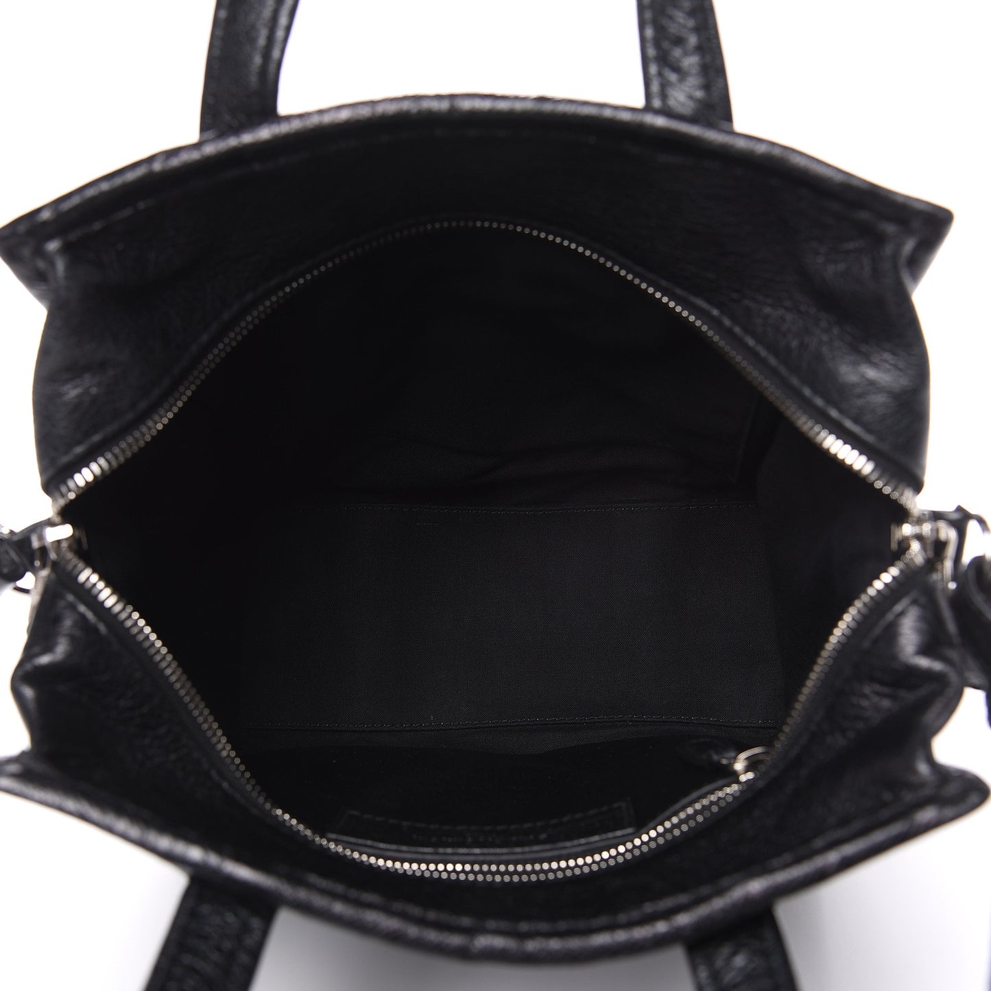 Agneau XS Bazar Shopper Tote Black
