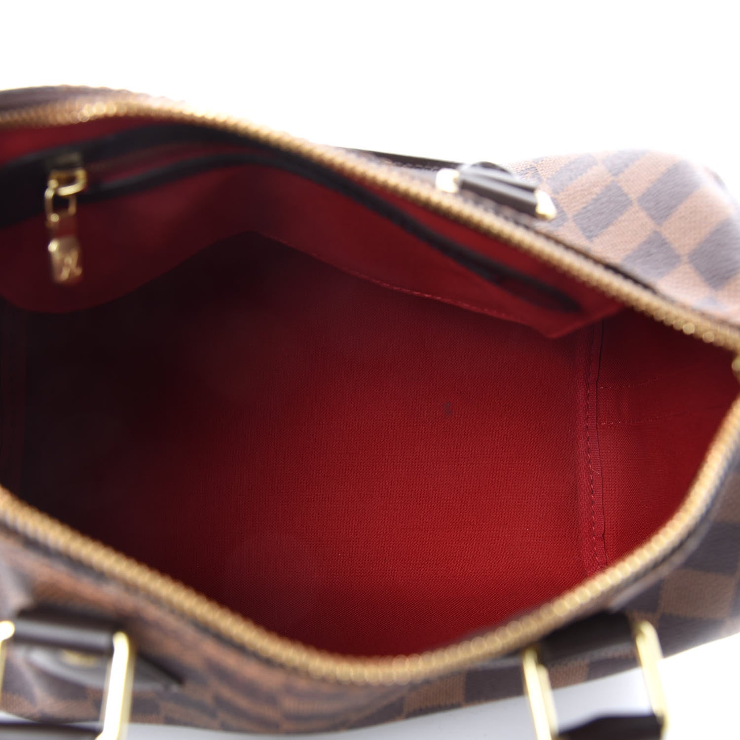 Louis Vuitton Damier Ebene Speedy Bandouliere 25 5 of 10
