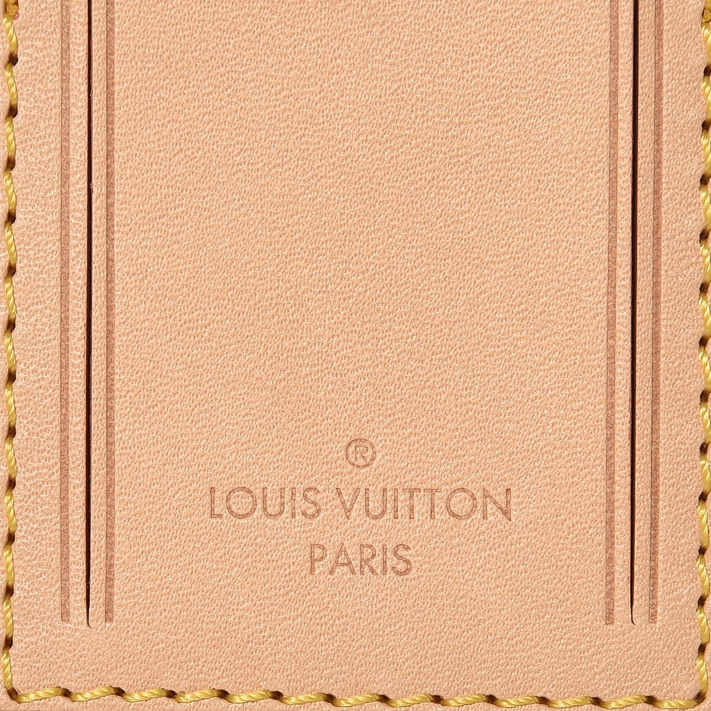 Vachetta Luggage Tag