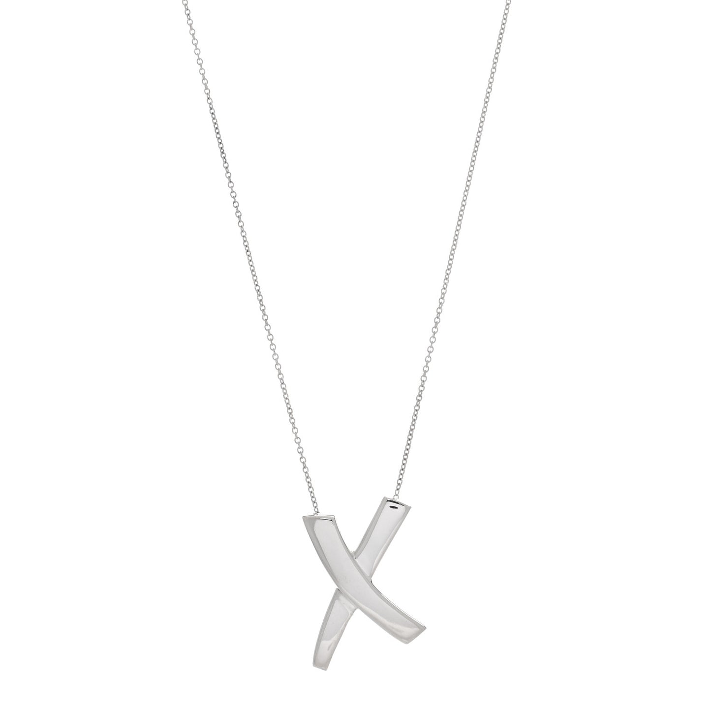 Sterling Silver Paloma Picasso Graffiti X Pendant Necklace