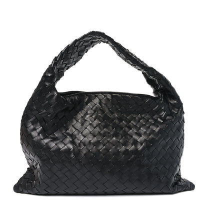 Bottega Veneta Calfskin Intrecciato Small Hop Black 1 of 11