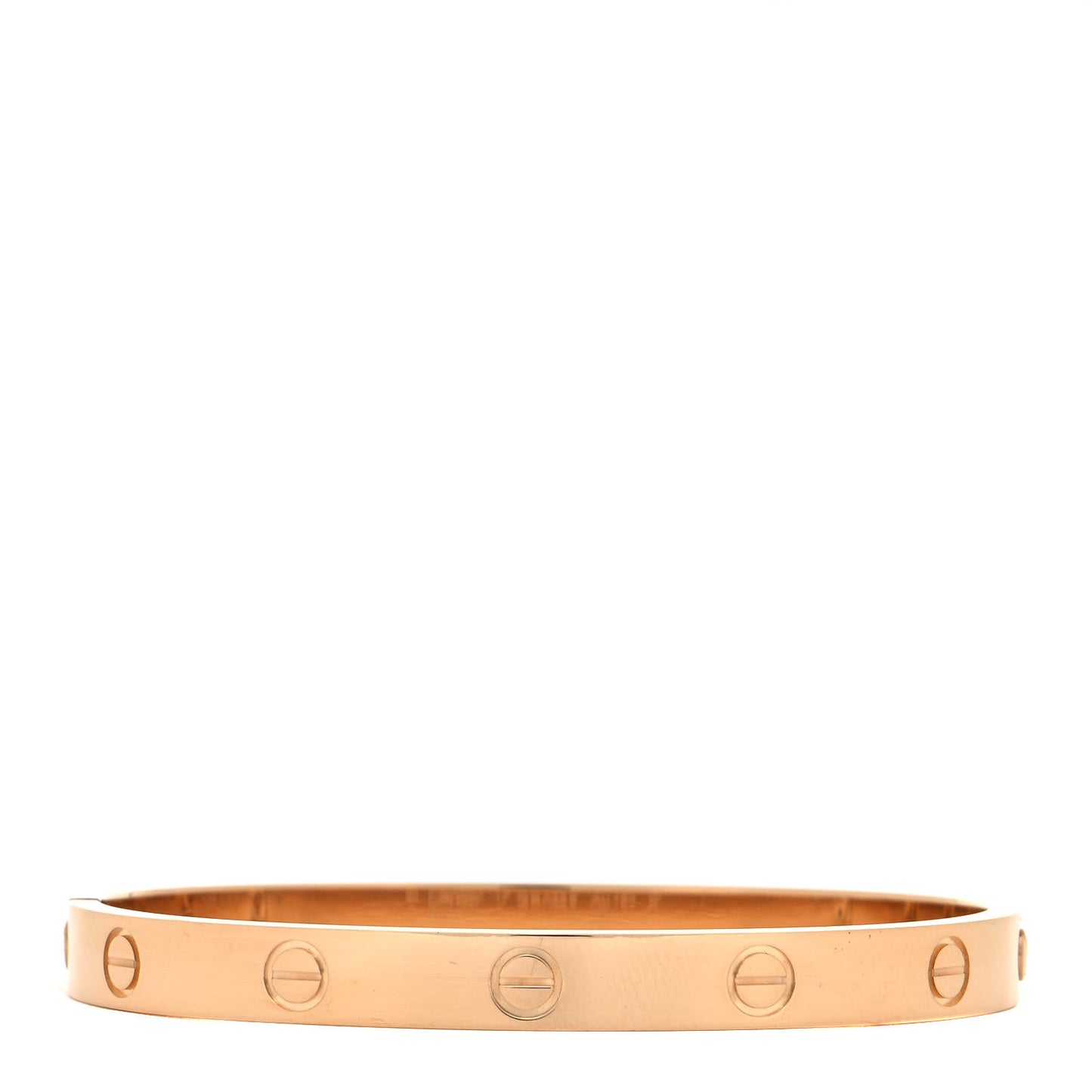 18K Yellow Gold LOVE Bracelet 17