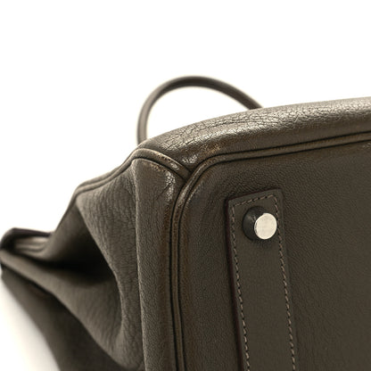 Hermes Chevre De Coromandel HAC Birkin 36 Vert Olive 9 of 15