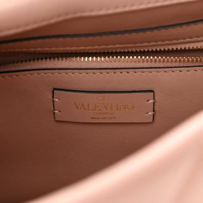 Valentino Garavani Nappa Large Roman Stud Shoulder Bag Rose Cannelle 6 of 7