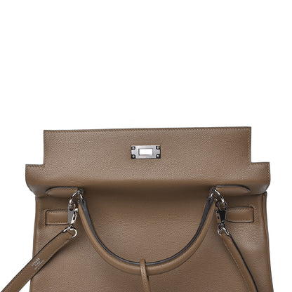 Hermes Evercolor Kelly Retourne 32 Beige De Weimar 11 of 40