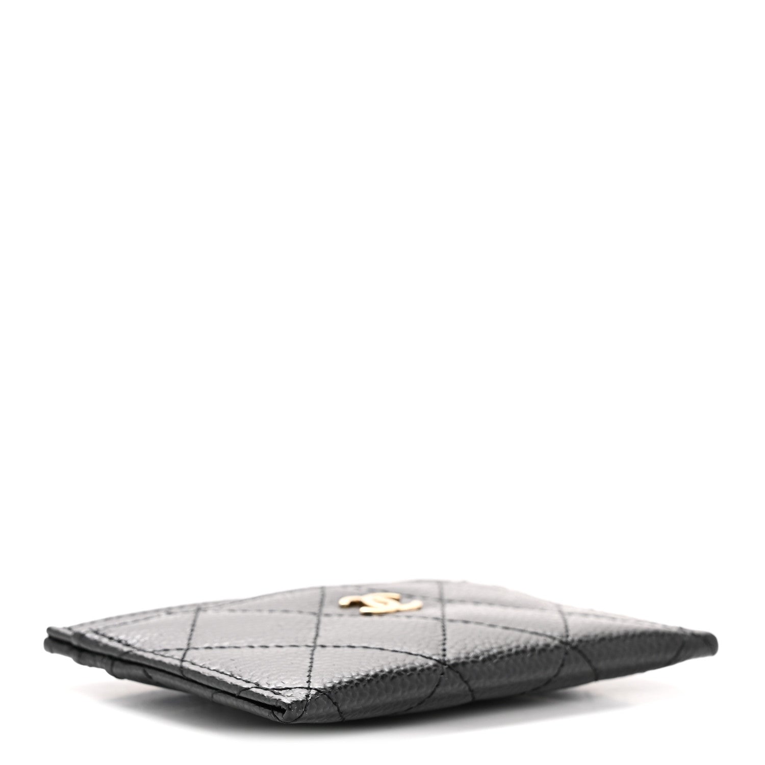 Chanel Caviar Quilted Card Holder Black 4 of 9