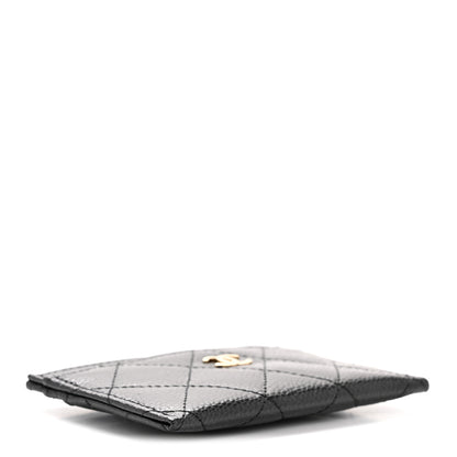 Chanel Caviar Quilted Card Holder Black 4 of 9