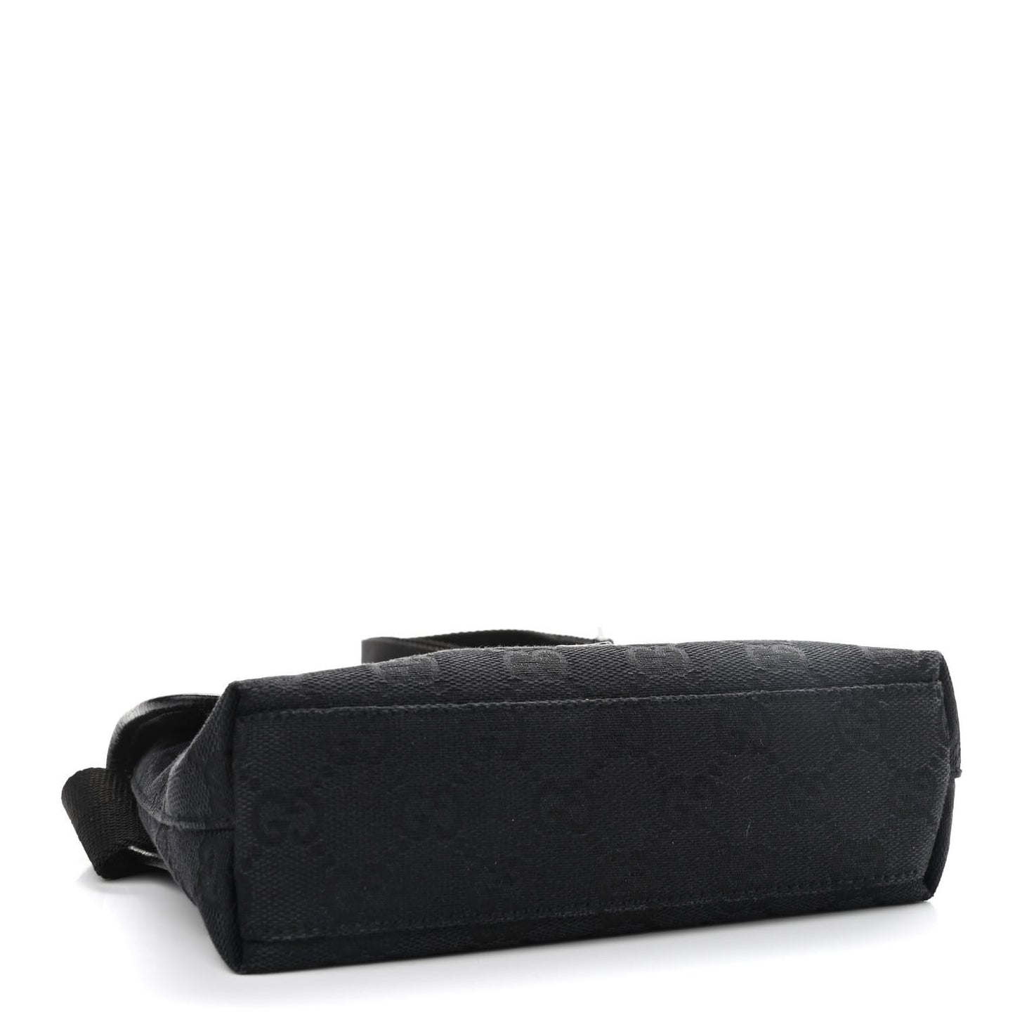 GG Monogram Web Flight Belt Bag Black