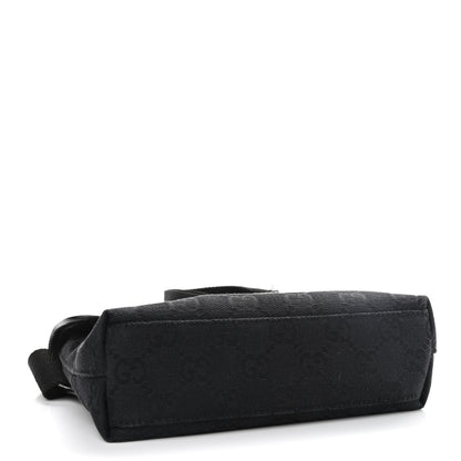 Gucci GG Monogram Web Flight Belt Bag Black 4 of 9