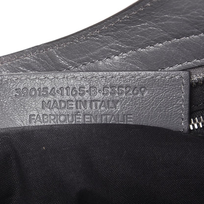 Balenciaga Chevre Silver Metallic Edge Hardware City Gris Cendre 8 of 8