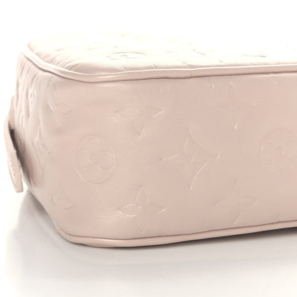Louis Vuitton Lambskin Embossed Monogram Fall In Love Sac Coeur Light Pink 7 of 7