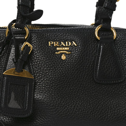 Prada Vitello Daino Bauletto Black 7 of 10