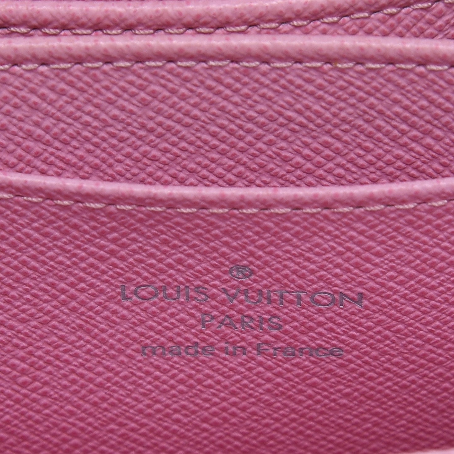 Monogram Multicolor Zippy Coin Purse Wallet White Litchi