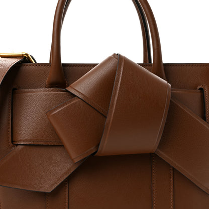 Mulberry x ACNE STUDIOS Grained Calfskin Musubi Bayswater Satchel Brown 7 of 9