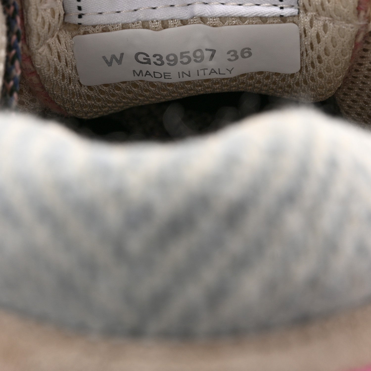 Chanel Fabric Suede Calfskin CC Sneakers 36 Pink Beige Multicolor 8 of 9