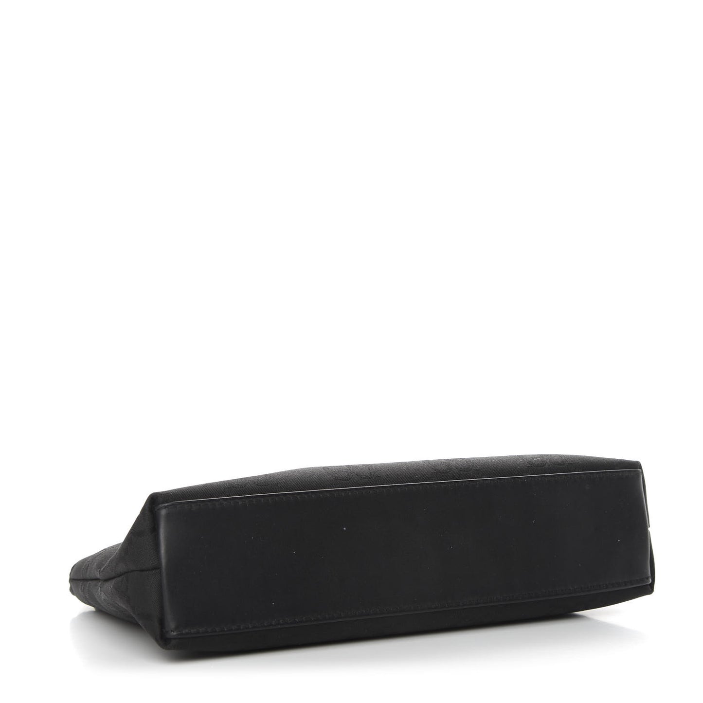 Nylon Monogram Cosmetic Pouch Black