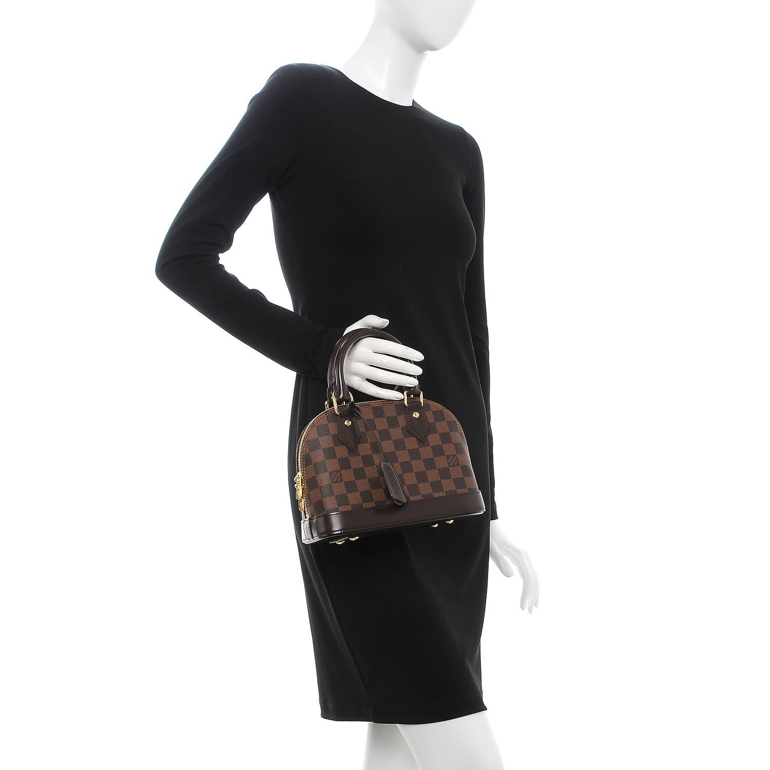 Louis Vuitton Damier Ebene Alma BB 2 of 8