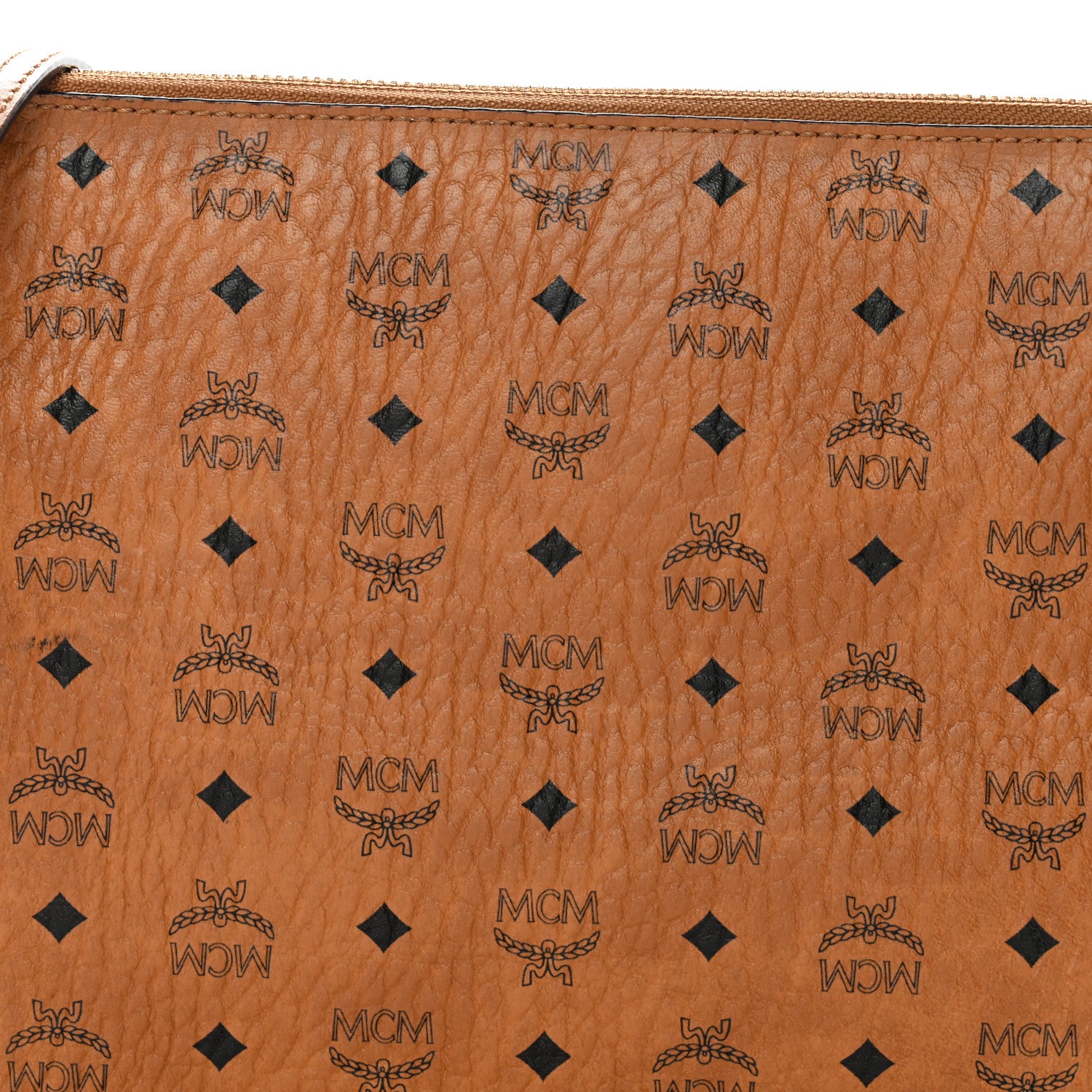 mcm ロゴプリント ボディバッグ ブラウン MCM ロゴプリント ブラウン クラッチバッグ - メルカリ