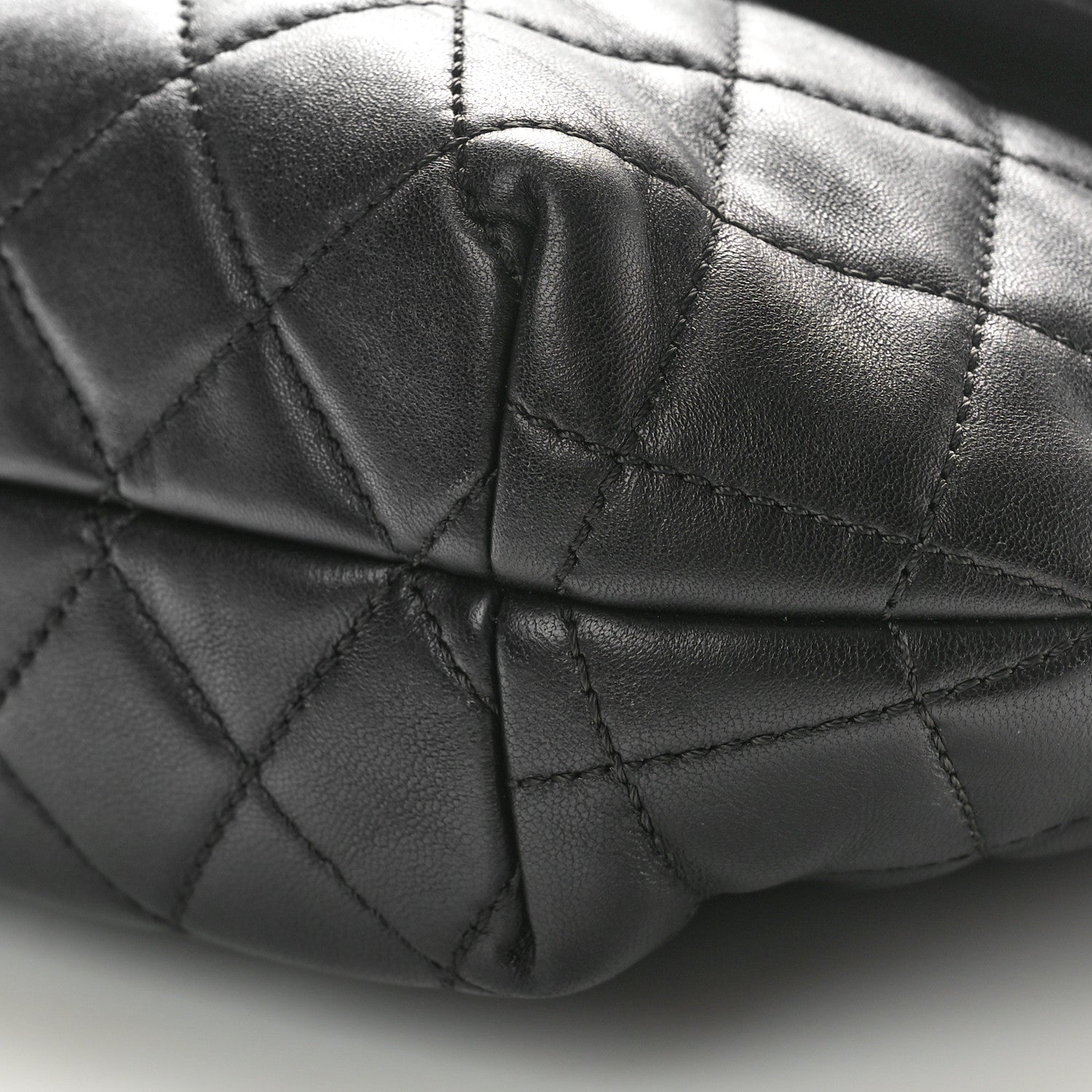 Chanel Lambskin Quilted Large Daily Supple Flap Black 10 of 10