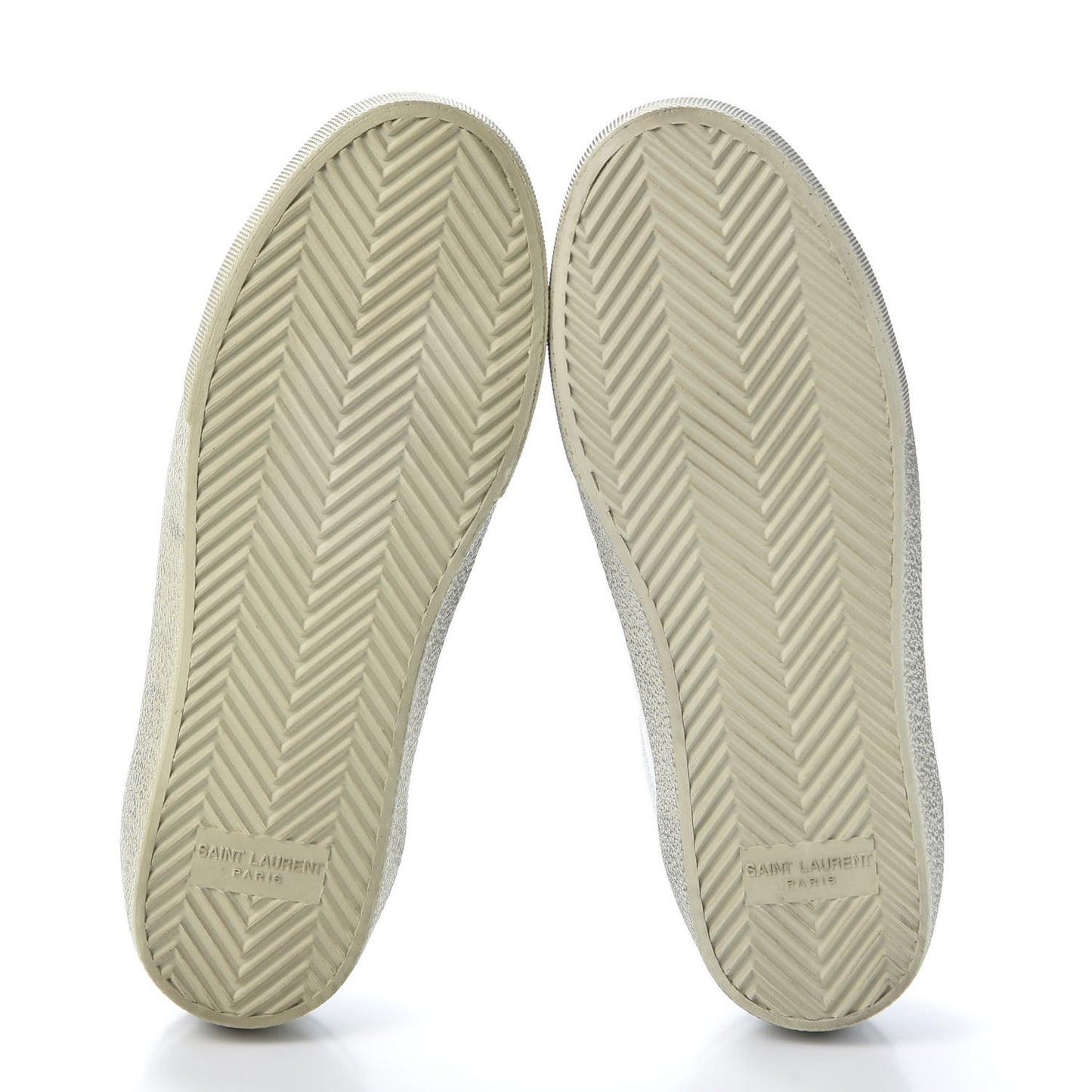 Metallic Calfskin Womens Court Classic Sneakers 36 Silver