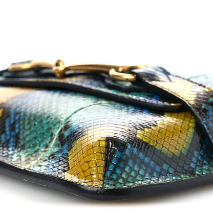 Gucci Snakeskin Bright Bit Animalier Medium Shoulder Bag Multicolor 10 of 13