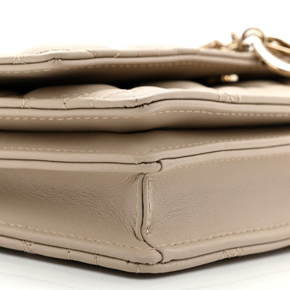 Christian Dior Lambskin Cannage Mini My Dior Bag Sand 10 of 11