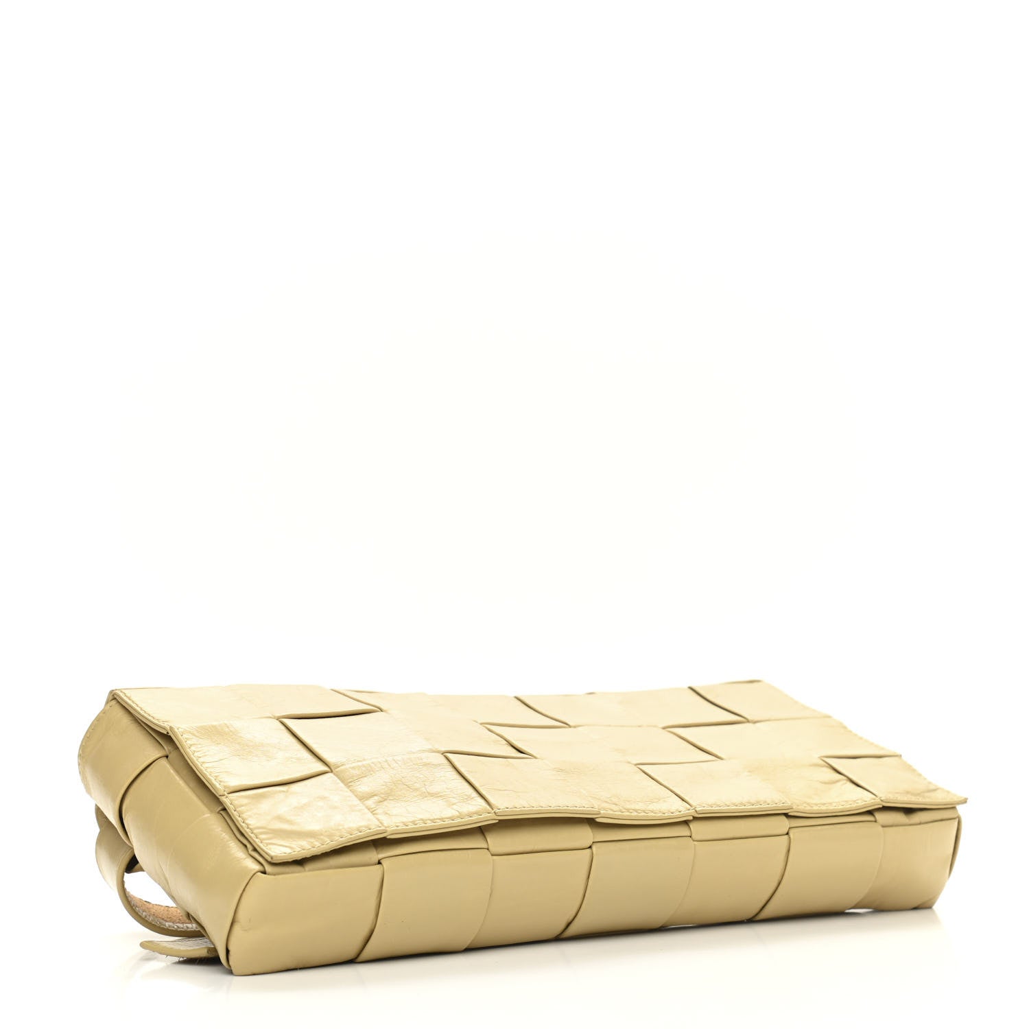 Bottega Veneta Paper Calfskin Intrecciato Stretch Cassette Beige 4 of 9