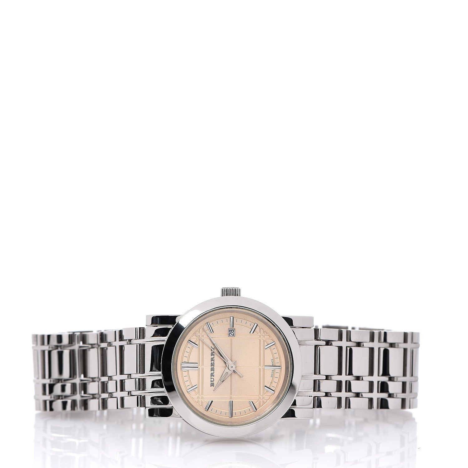 Burberry レディース腕時計BU1353 BURBERRY Watches BU1353 Heritage Stainless Steel/Stainless Steel