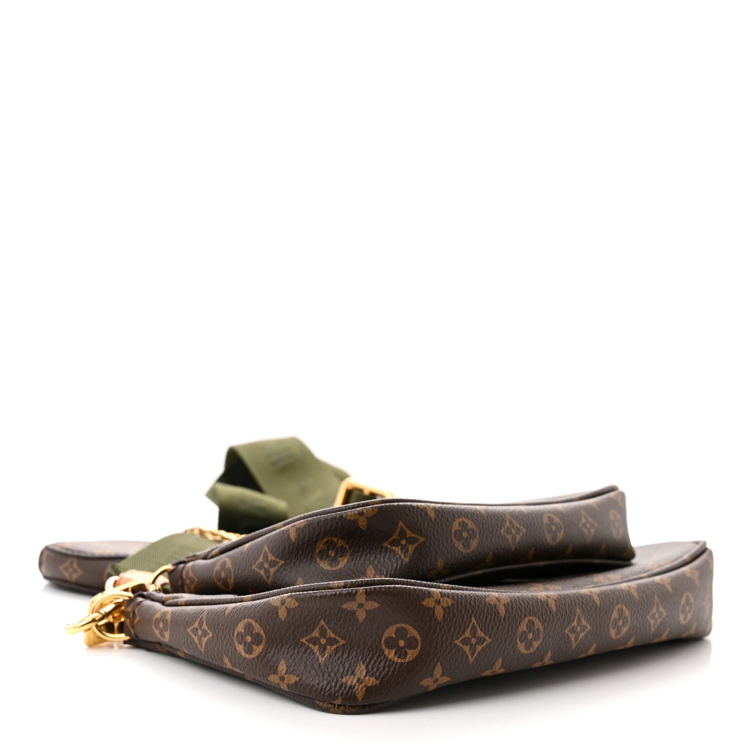 Louis Vuitton Monogram Multi Pochette Accessories Kaki 4 of 11