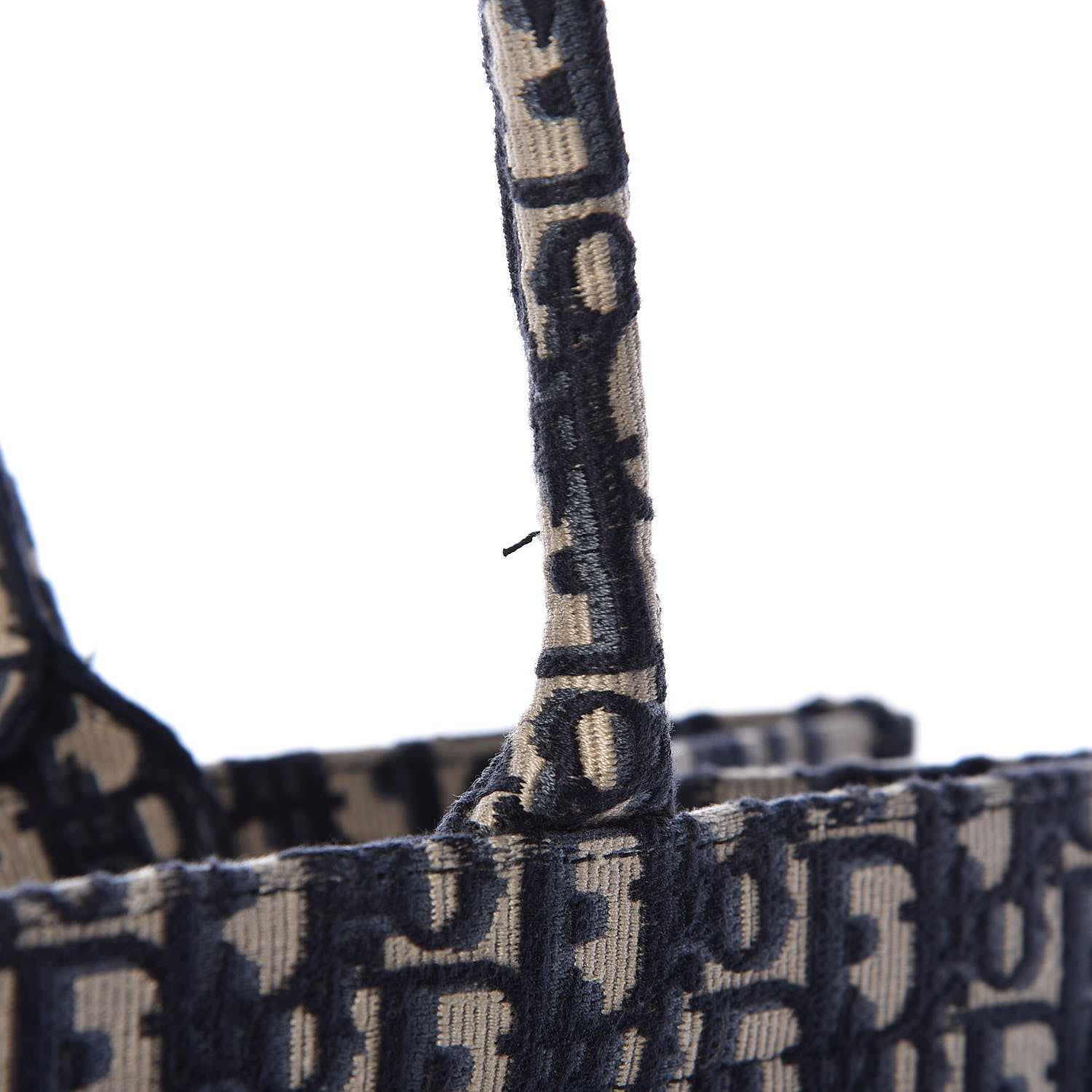 Christian Dior Oblique Book Tote Blue Multicolor 9 of 15