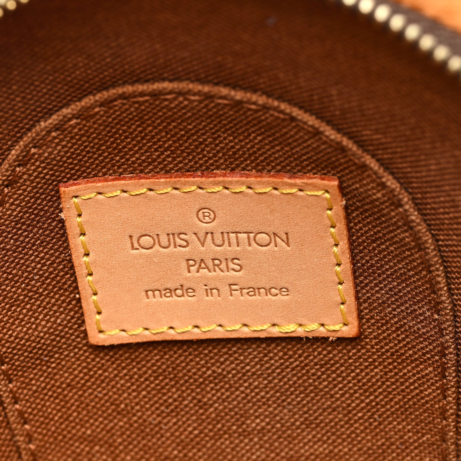 Louis Vuitton LOUIS VUITTON Monogram Mini Ellipse Wristlet Clutch 6 of 12