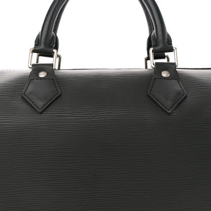 Louis Vuitton Epi Speedy 30 Black 8 of 11